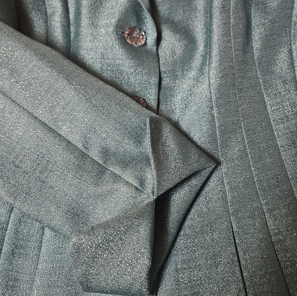 Le suit jade metallic 3 button blazer nwt - Picture 8 of 11